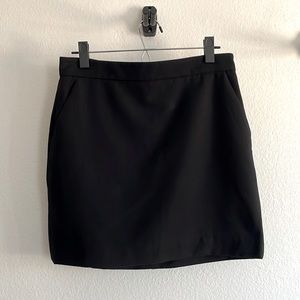 & Other Stories Black Mini Skirt Size 8